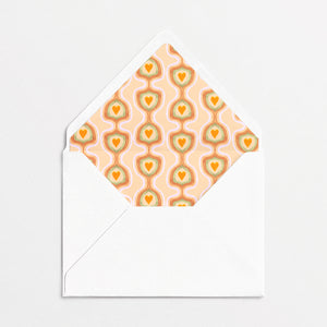 Cosmic Love Cards & Envelopes Organic Hearts Cute Kit