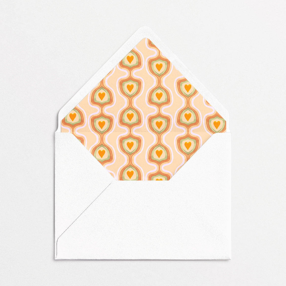 Cosmic Love Cards & Envelopes Organic Hearts Cute Kit