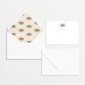 Cosmic Love Cards & Envelopes FullEye Blue Kit