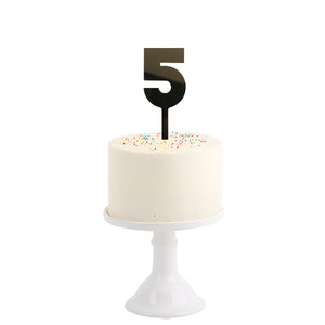 Cake Topper . Number 5