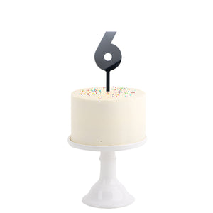 Cake Topper . Number 6