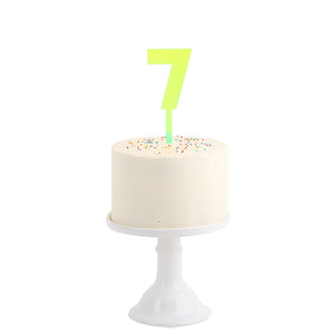 Cake Topper . Number 7