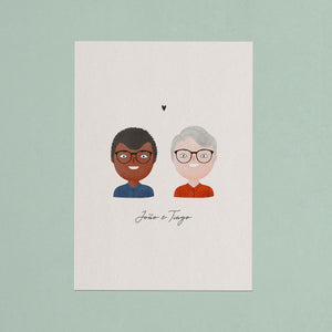 Love Illustration & Postcard