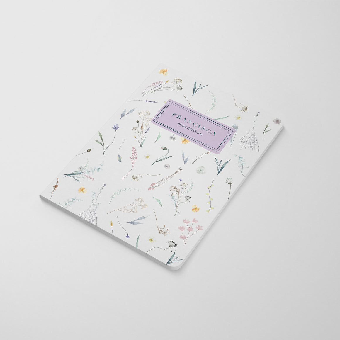 Pressed Flowers Notebook Kit