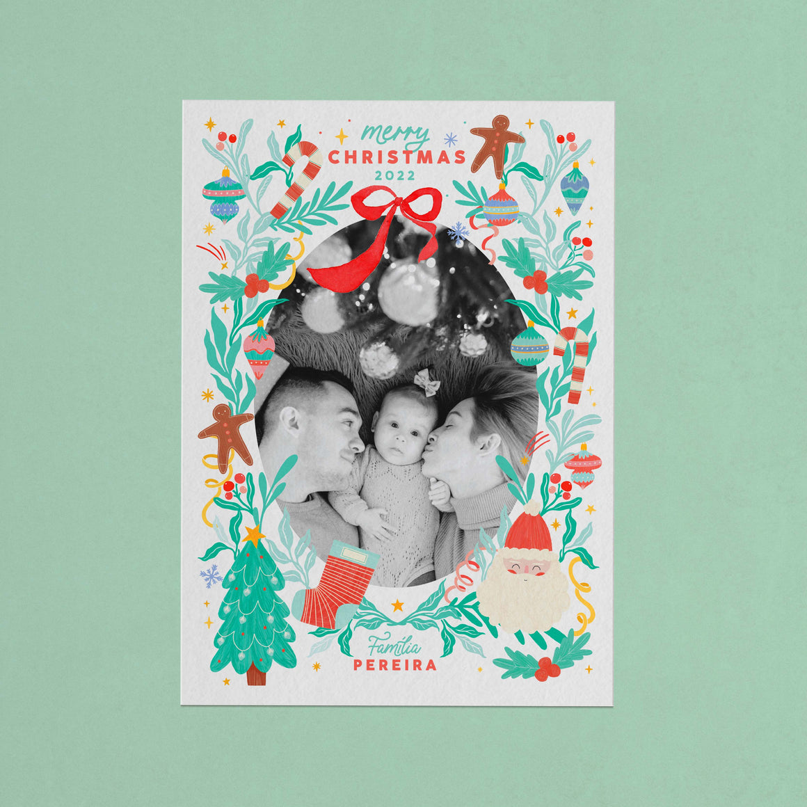 Christmas Family Illustration and Cards 2022